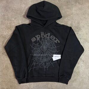 Black Sp5der Hoodie